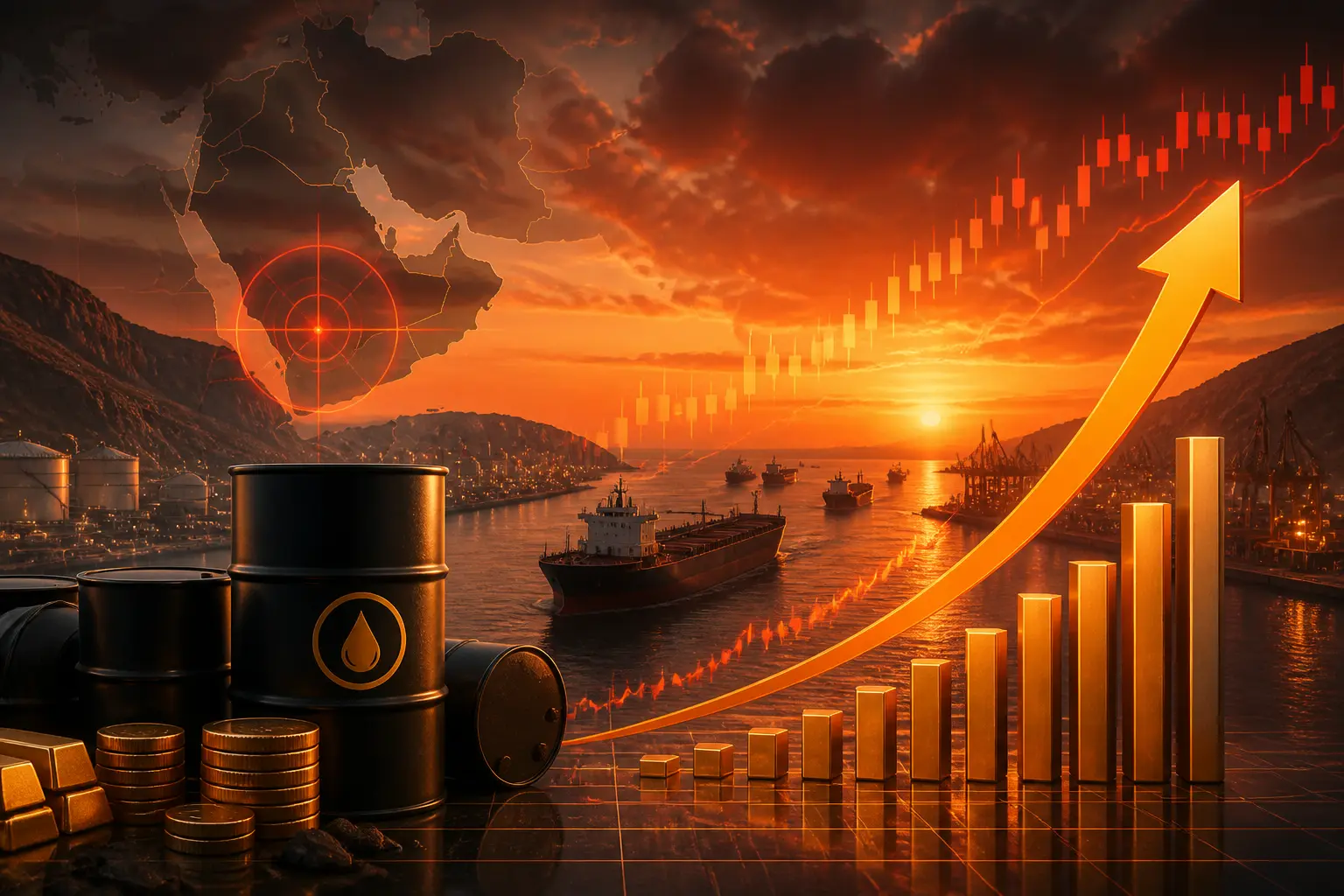 أسعار النفط ترتفع 3% بعد ضربات الجيش الأميركي ضد إيران وخام برنت يتجاوز 76 دولاراً