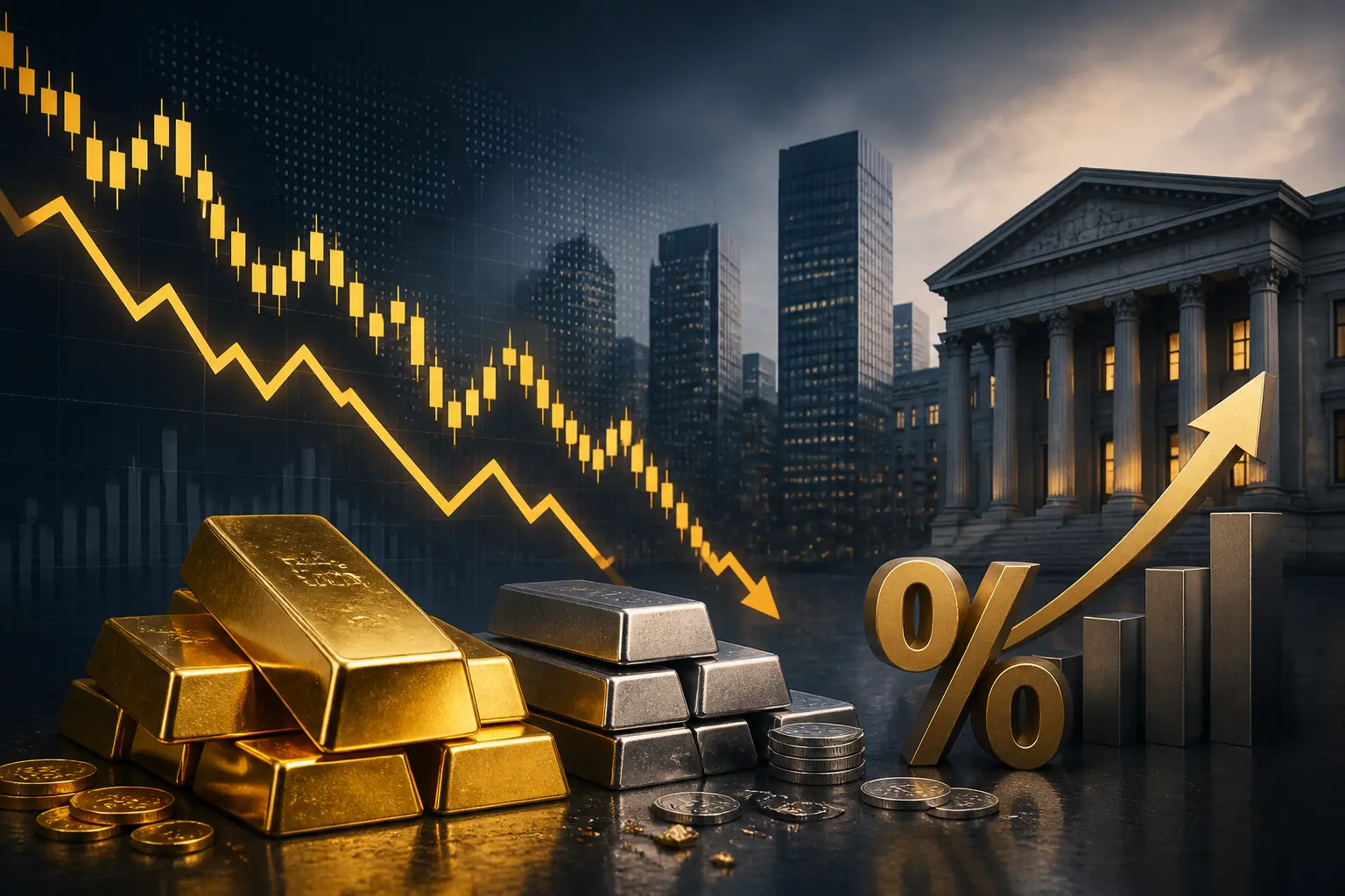 الذهب يتراجع أسبوعياً مع تصاعد توقعات رفع الفائدة الأميركية