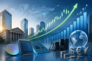 ارتفاع الأسهم العالمية بدعم من قطاع التكنولوجيا والرقائق وانخفاض أسعار النفط