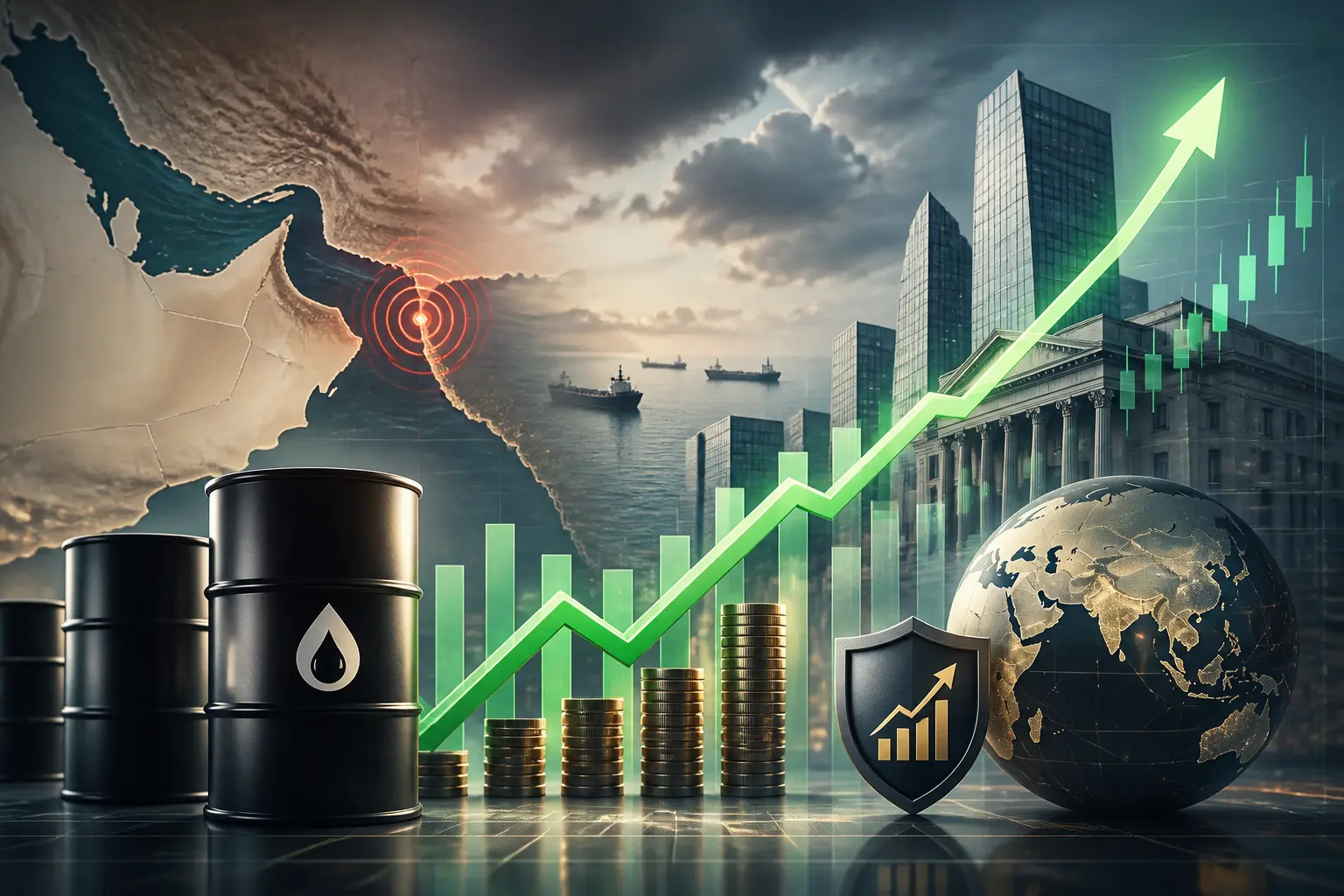 أسعار النفط ترتفع 4% مع تصاعد التوترات بين أميركا وإيران حول مضيق هرمز