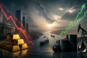 انخفاض الذهب بأكثر من 1% مع ارتفاع النفط وسط توترات مضيق هرمز