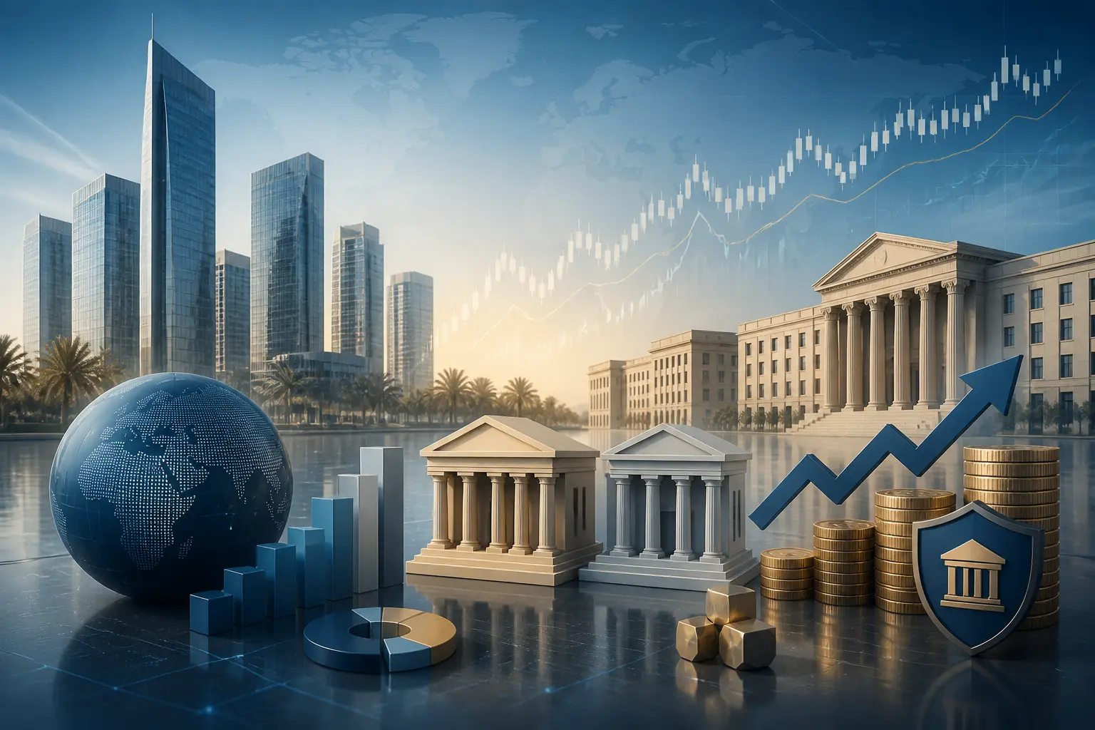 البنوك السعودية والمصرية تتصدر رهانات الاستثمار الإقليمي رغم تباطؤ الائتمان