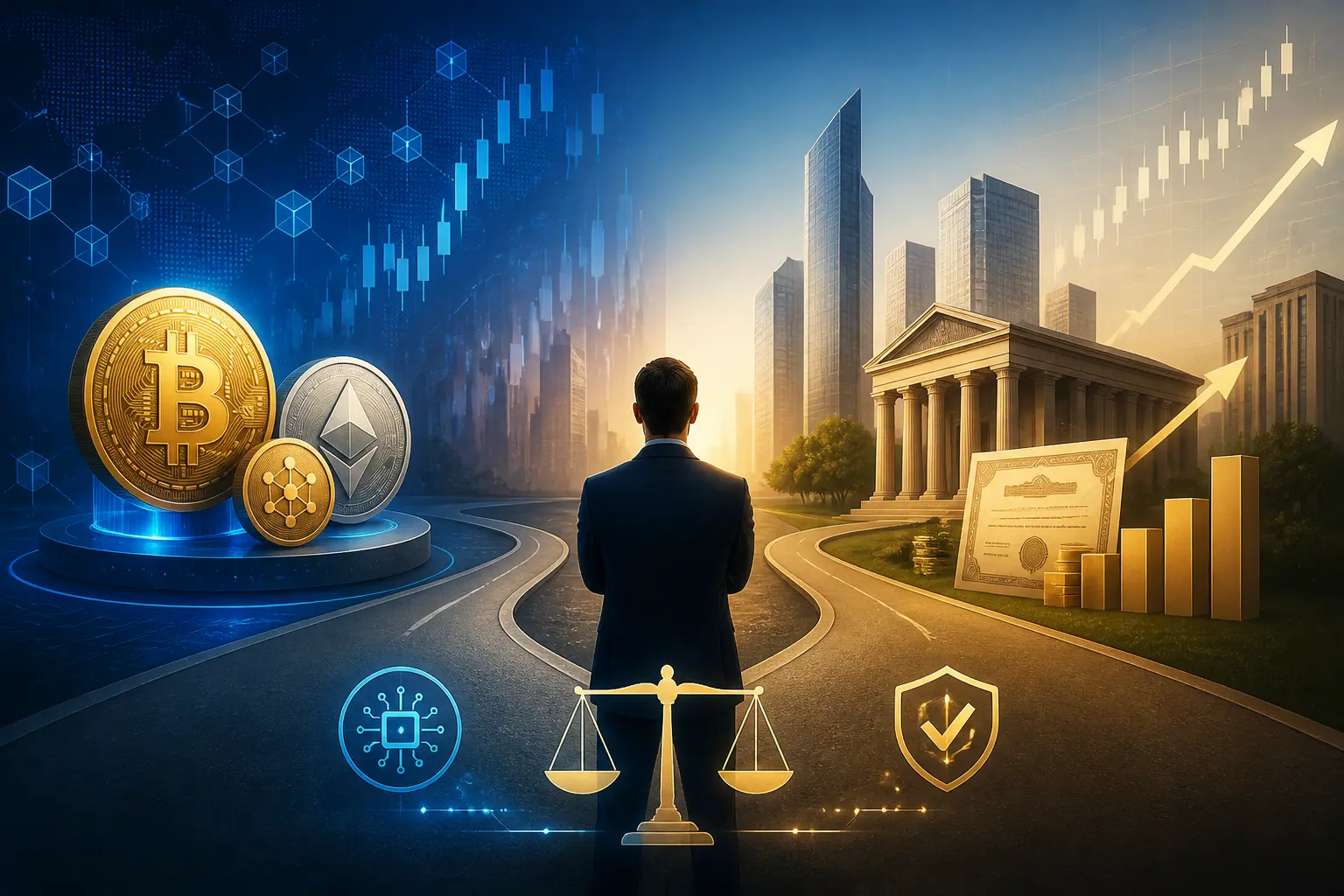 ترامب يستثمر عوائد العملات المشفرة في الأسهم والسندات رغم ترويجه للأصول الرقمية