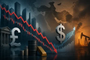 تراجع الجنيه الإسترليني دون 1.3400 مع صعود الدولار الأمريكي بفعل التوترات في الشرق الأوسط