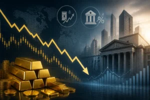 الذهب يتراجع بشكل طفيف وسط مخاوف تضخم الطاقة وتوقعات تشديد الفيدرالي