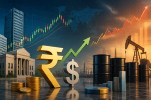 الروبية الهندية تحافظ على مكاسبها وسط ضغوط ارتفاع أسعار النفط