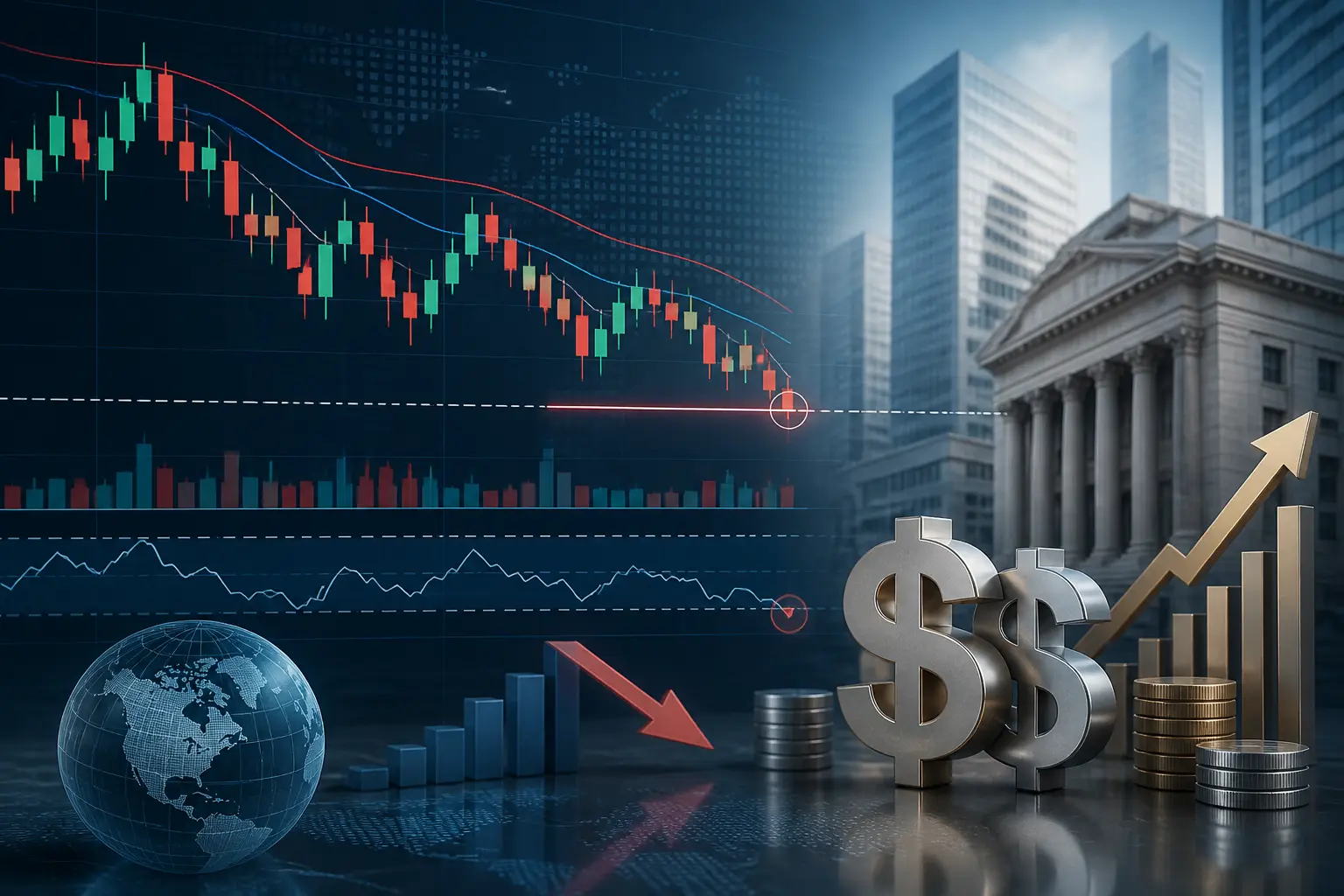زوج دولار أمريكي/دولار كندي يختبر مستوى 1.4000 وسط استمرار الضغط البيعي