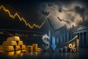الذهب يواصل تعافيه الضعيف مع تراجع الدولار الأمريكي وسط توترات جيوسياسية ورفع الفائدة