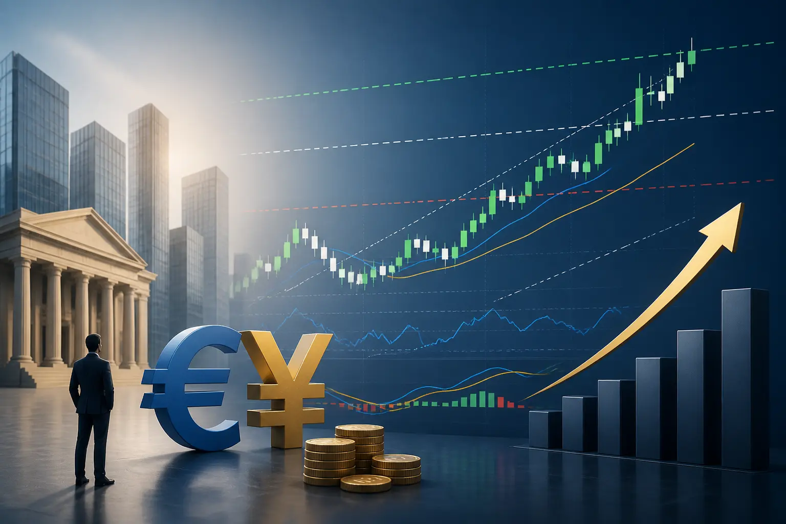 زوج يورو/ين ياباني يحافظ على مكاسبه فوق 185.50 مع توقعات صعودية