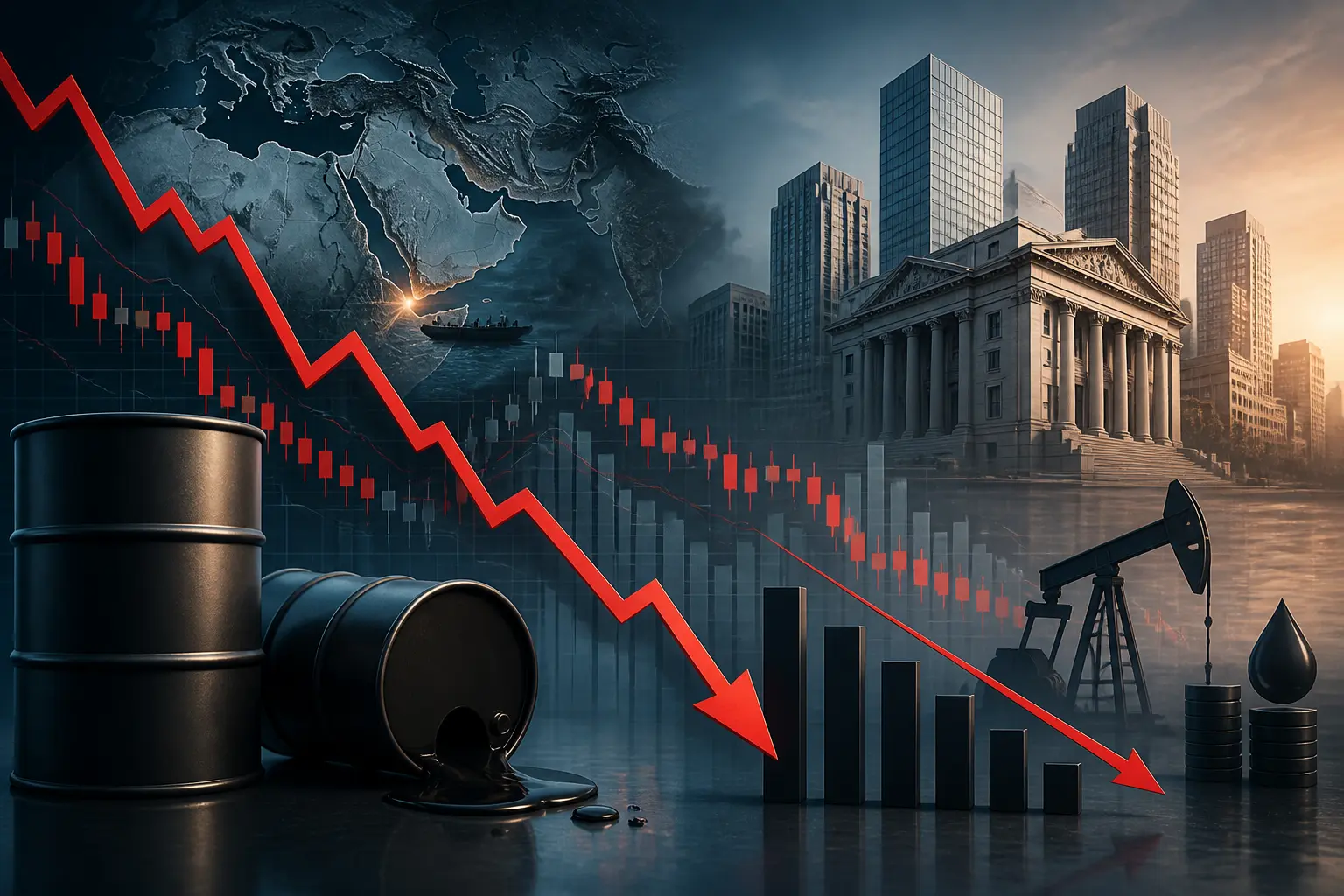 تراجع أسعار النفط مع ترقب جهود الوساطة الأميركية-الإيرانية وتهديدات الحوثي في باب المندب