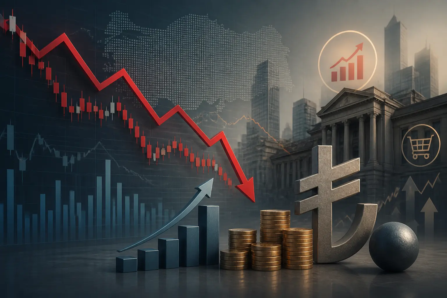 ارتفاع توقعات التضخم يضغط على الليرة التركية وسط توقعات تثبيت الفائدة