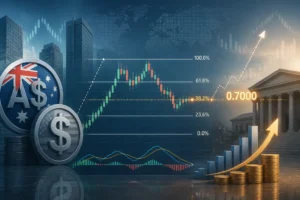 زوج الدولار الأسترالي/الدولار الأمريكي يتماسك قرب 0.7000 مع ترقب اختراق تصحيح فيبوناتشي 38.2%