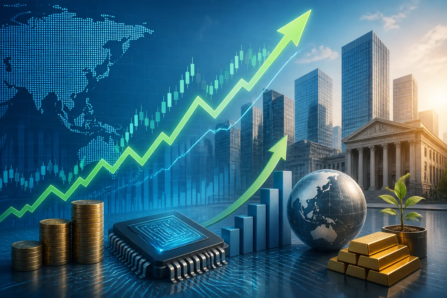 مؤشر كوسبي يقفز 5% مع تعافي شركات الرقائق الآسيوية من تراجع الذكاء الاصطناعي