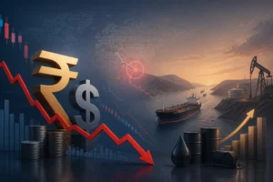 تراجع الروبية الهندية مع ارتفاع أسعار النفط وتصاعد التوترات في مضيق باب المندب