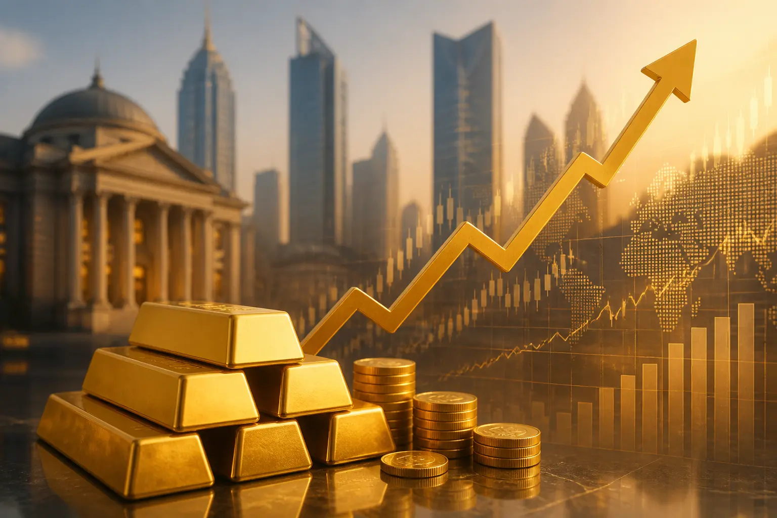 ارتفاع قياسي لأسعار الذهب في مصر مع تزايد الطلب ودعم الأسواق العالمية
