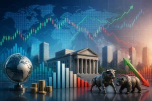 تباين أداء الأسهم العالمية عقب إعلان أرباح دويتشه بنك وألفابت وتسلا