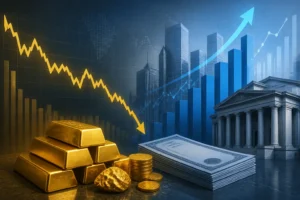تراجع سعر الذهب دون 4100 دولار مع ارتفاع عوائد السندات الأمريكية