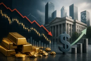 الذهب يواصل خسائره دون 4050 دولارًا وسط ضغوط الفائدة والدولار الصاعد