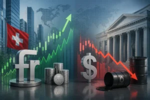 الفرنك السويسري يرتفع طفيفًا مع تراجع الدولار بسبب هبوط أسعار النفط