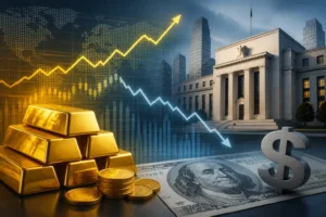 الذهب يرتفع هامشيًا مع تراجع الدولار قبيل اجتماع الفيدرالي الأمريكي