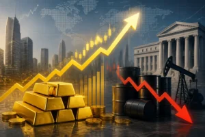 الذهب يرتفع بأكثر من 1% مع تراجع أسعار النفط بعد تهدئة الصراع في الشرق الأوسط