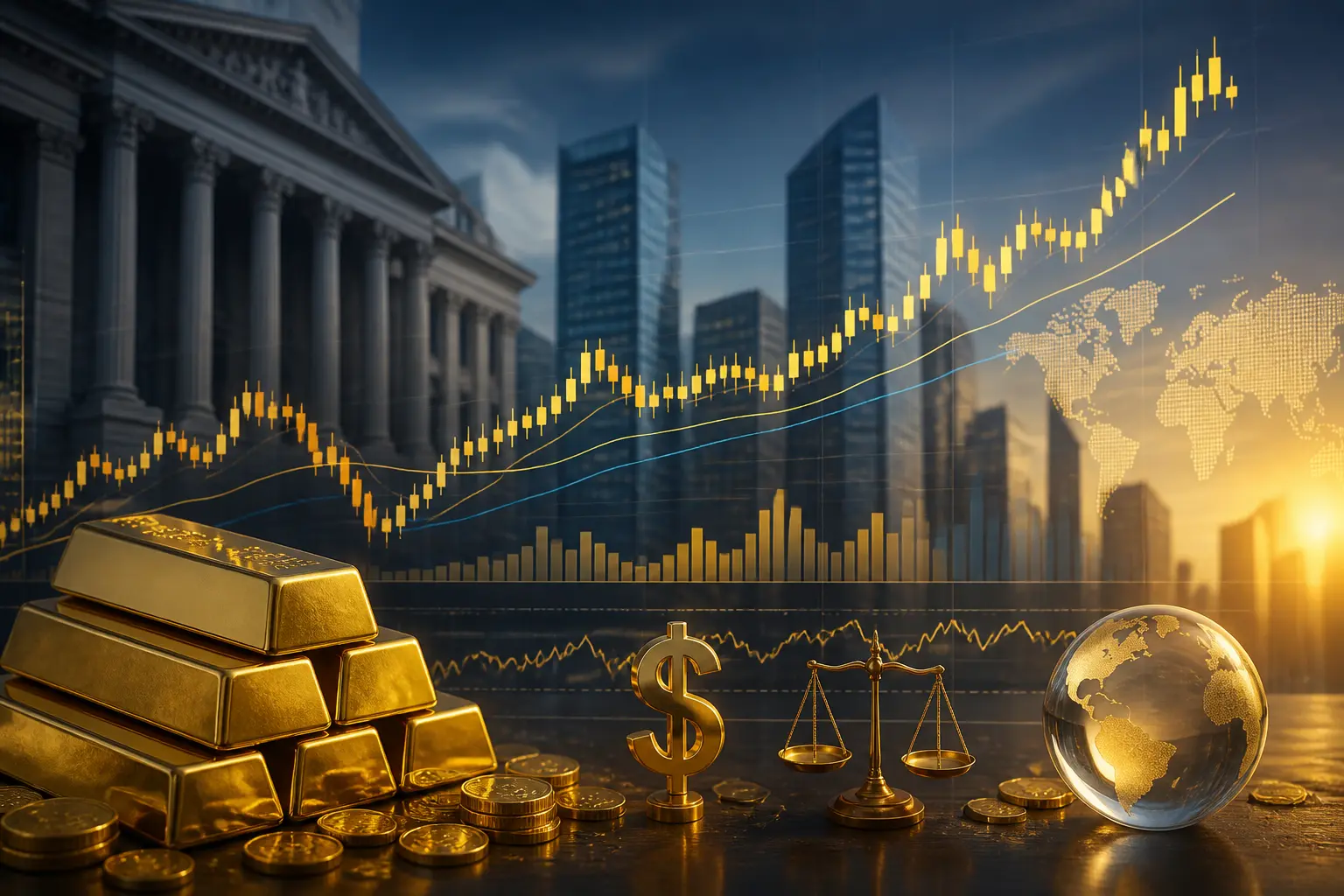 الذهب قرب 4100 دولار يتأهب لاتجاه جديد وسط ترقب قرار الفيدرالي