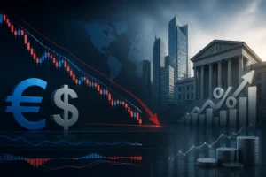 زوج يورو/دولار يقترب من أدنى مستوياته السنوية مع ضغط الدولار وارتفاع توقعات الفائدة الأمريكية