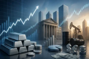 سعر الفضة يحقق مكاسب رغم تعافي النفط وترقب قرار الفيدرالي