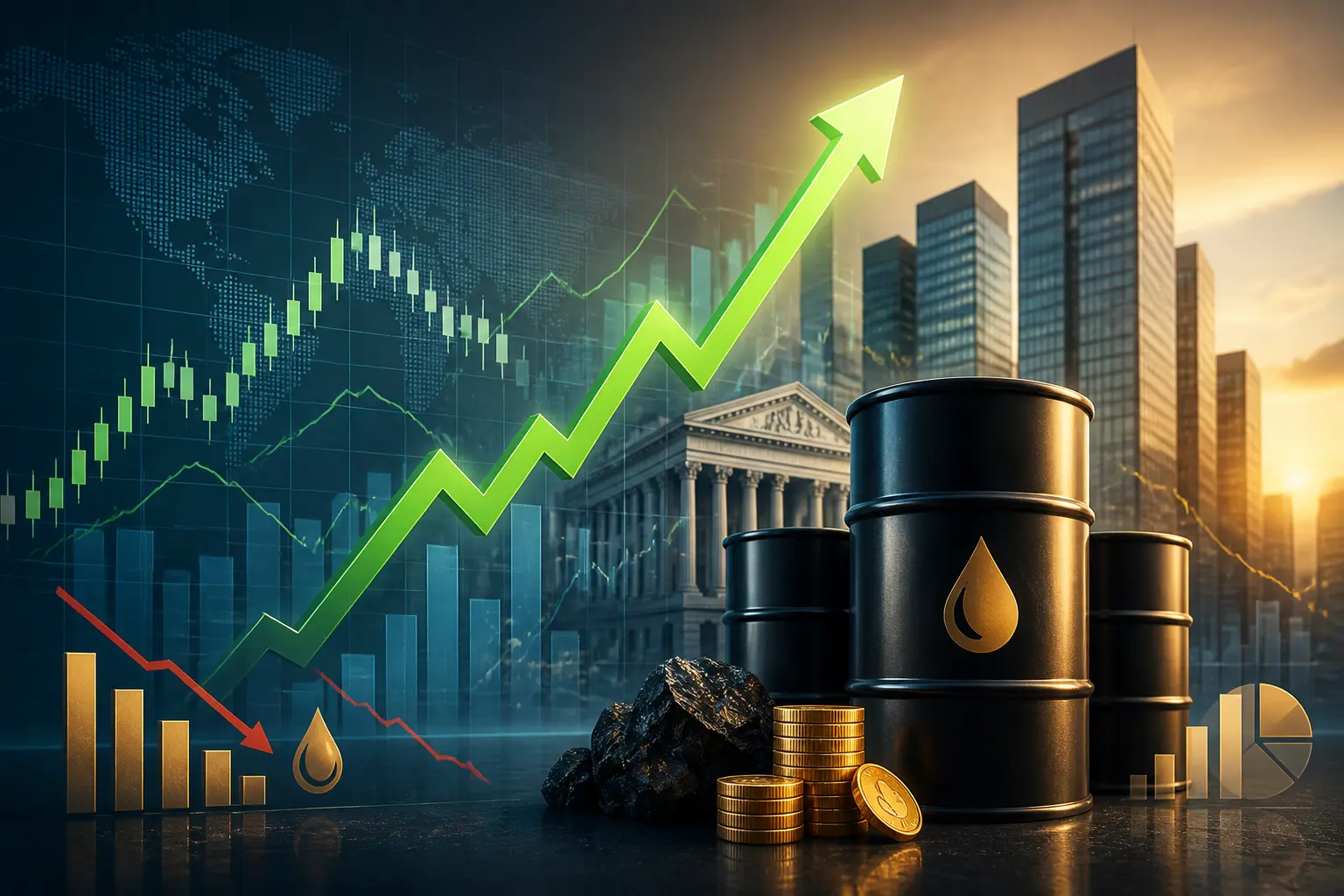 أسعار النفط ترتفع بقوة مع تراجع مخزونات الخام الأميركية وبرنت يقفز أكثر من 4%