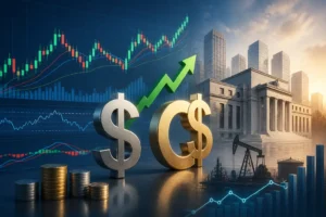 الدولار الكندي يرتفع قليلاً مقابل الدولار الأمريكي مع ترقب قرار الاحتياطي الفيدرالي