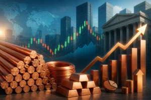 ارتفاع المراكز الشرائية المضاربية في النحاس مع ضيق المعروض