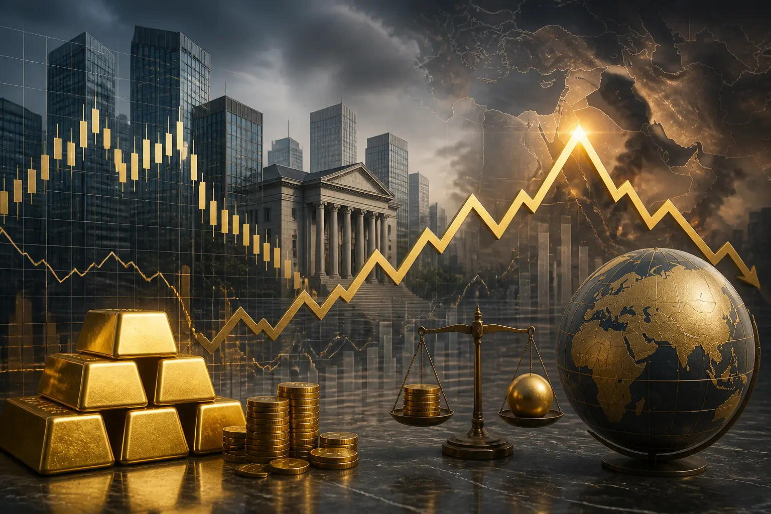 الذهب يواجه تحديات قرب 4000 دولار مع ترقب قرار الفيدرالي وسط توترات الشرق الأوسط