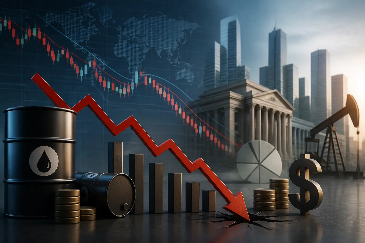 انخفاض سعر خام غرب تكساس الوسيط إلى دون 83 دولار رغم التوترات في الشرق الأوسط