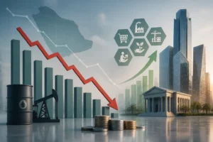 انخفاض الناتج المحلي السعودي 4.8% في الربع الثاني مع نمو محدود للأنشطة غير النفطية