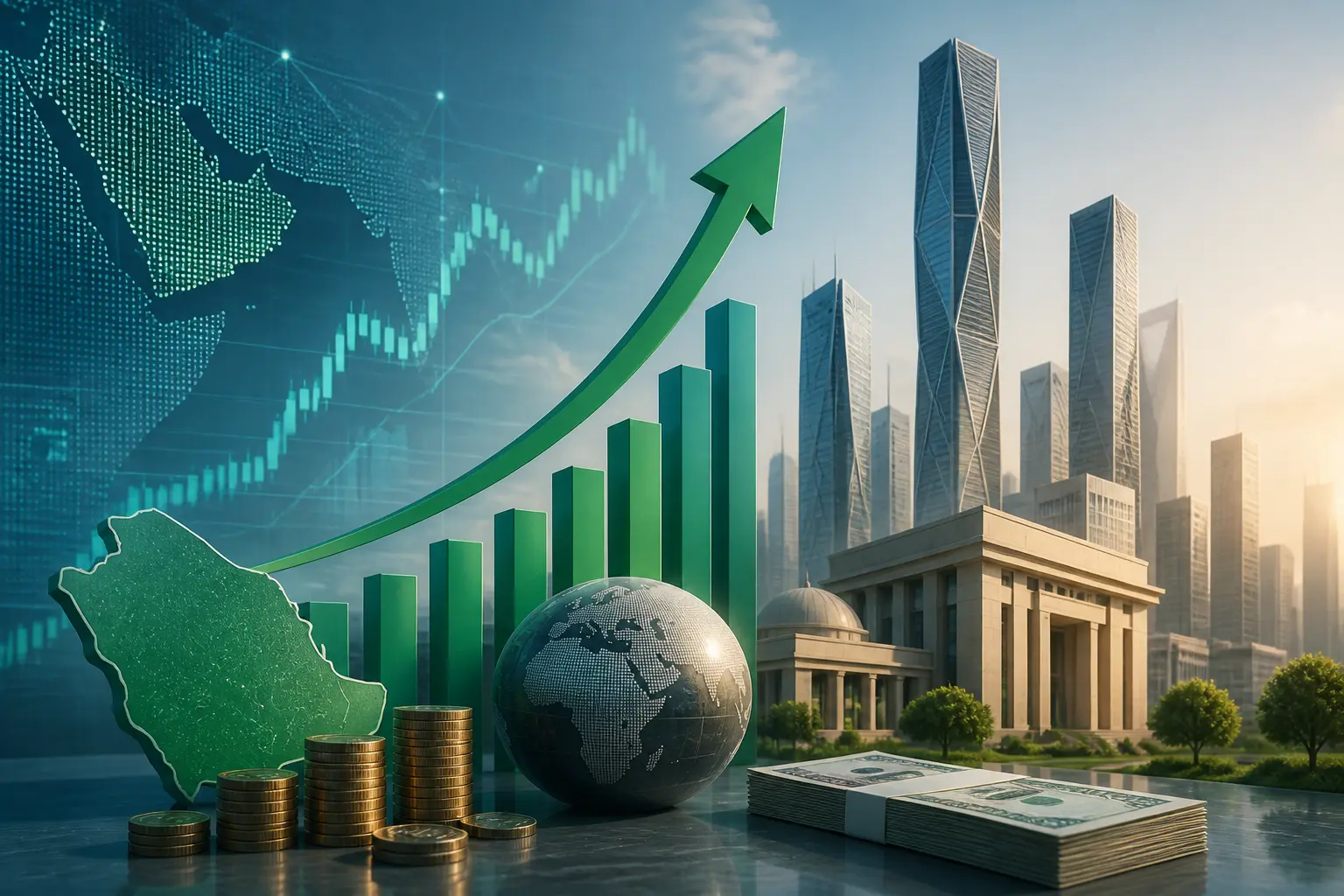 صندوق النقد يتوقع نمو الاقتصاد السعودي إلى 5.5% في 2027 مع صمود قوي أمام التوترات الجيوسياسية