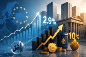 تسارع تضخم منطقة اليورو إلى 2.9% في يوليو مع ارتفاع أسعار الطاقة 10% بفعل تصاعد النزاع في إيران