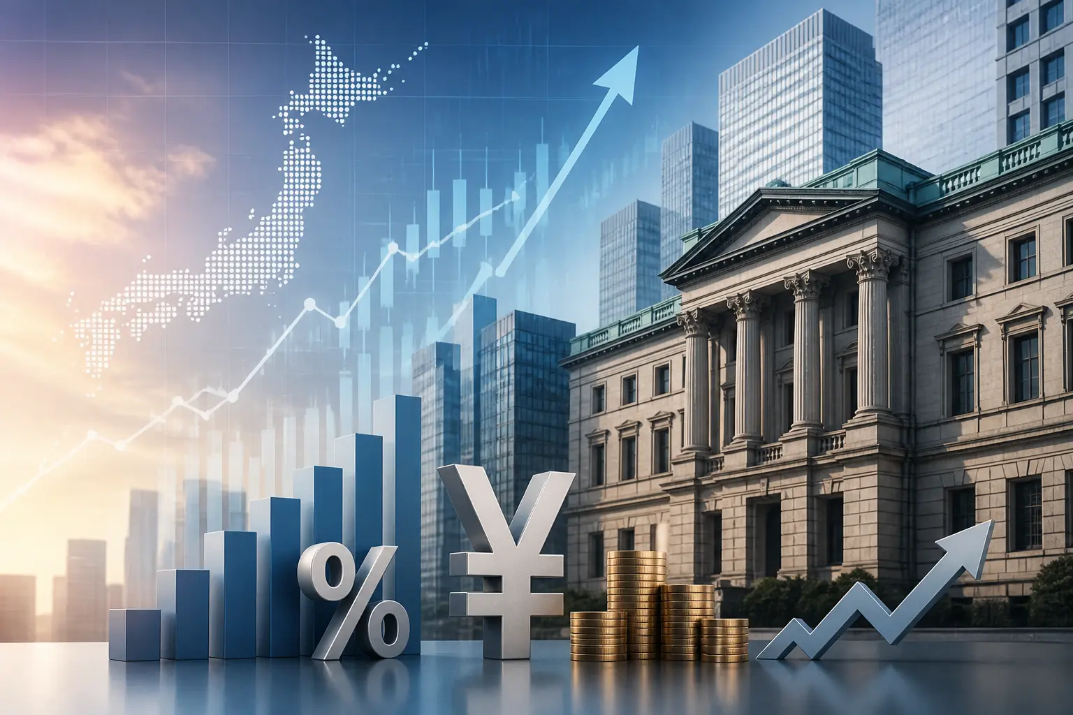 بنك اليابان يحافظ على سعر الفائدة عند 1% مع توقعات برفعها مستقبلاً ودعم للين