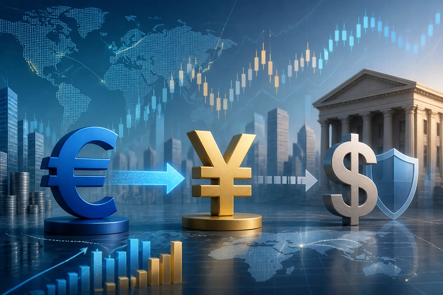 الولايات المتحدة تستخدم اليورو لشراء الين لتجنب إضعاف الدولار
