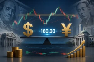 توقعات قرب استقرار زوج الدولار الأمريكي مقابل الين الياباني عند 160.00
