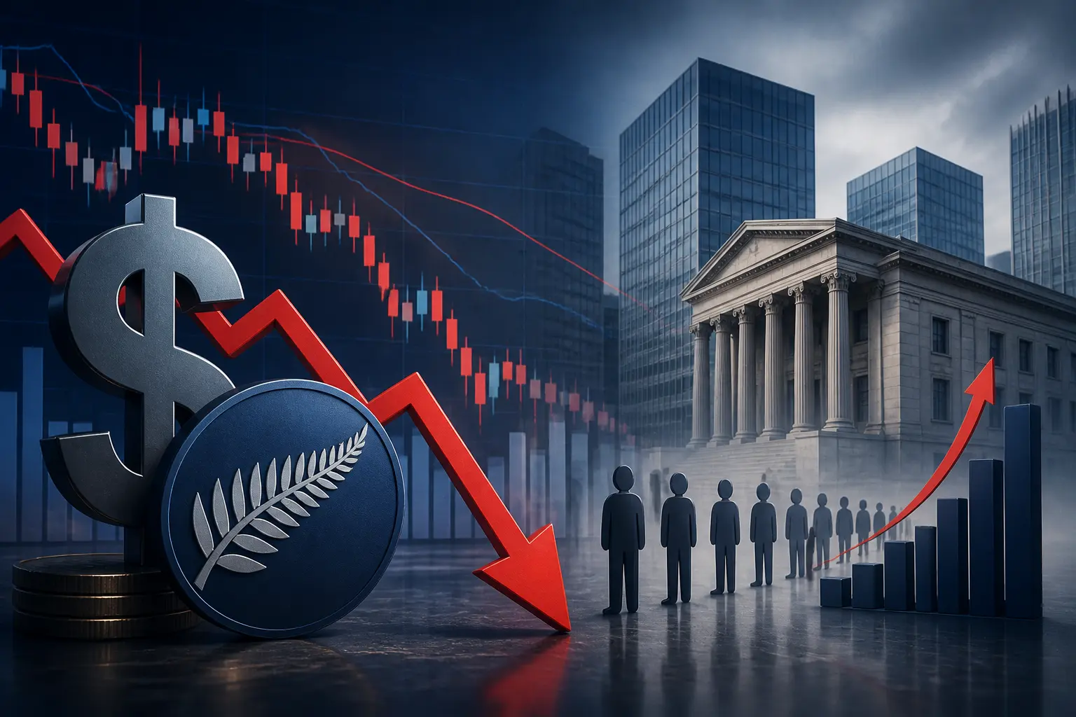 الدولار النيوزيلندي يتراجع دون 0.5900 مع ارتفاع البطالة لأعلى مستوى منذ 2015