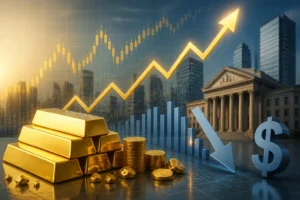 الذهب يرتفع لأعلى مستوى في أسبوعين مع تراجع توقعات رفع الفائدة وضعف الدولار