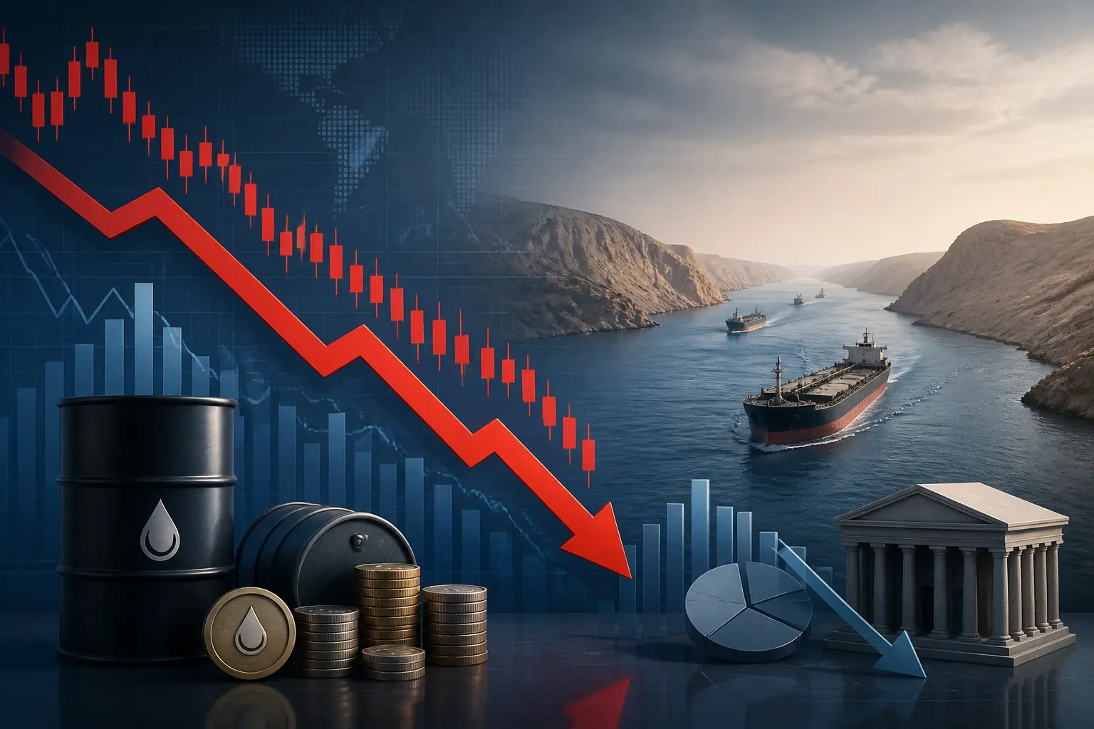 توقعات بهبوط سعر خام غرب تكساس إلى 67 دولارًا مع قرب إعادة فتح مضيق هرمز