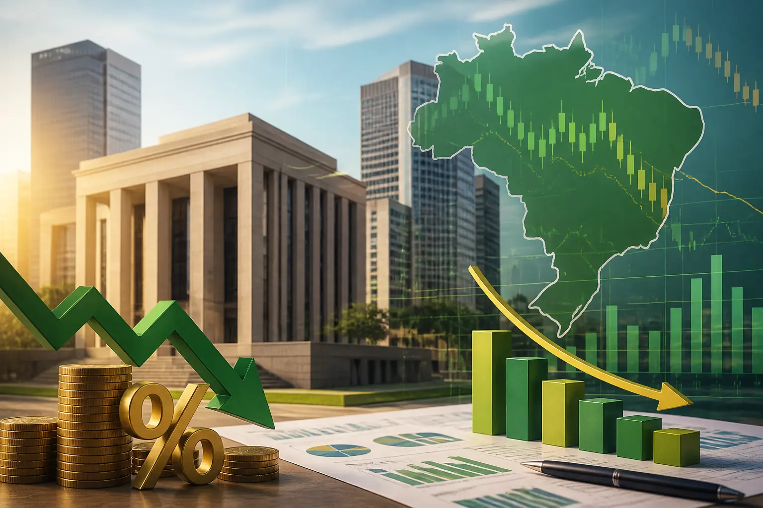 البرازيل تخفض سعر الفائدة الرئيسي للمرة الرابعة قبل الانتخابات الرئاسية