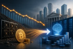 انخفاض معدل تجزئة بيتكوين لأطول فترة منذ 2025 مع خروج المعدنين نحو الذكاء الاصطناعي