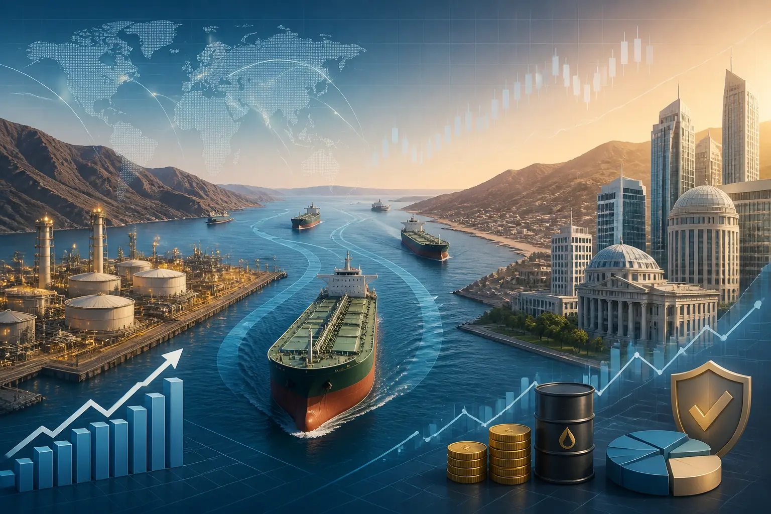 الإمارات تتصدر نقل النفط عبر هرمز وتدعم استقرار الأسواق العالمية