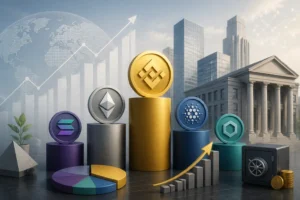 جرايسكيل تعيد ترتيب صندوق العقود الذكية وتمنح بينانس كوين الصدارة