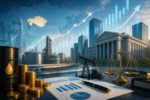 إكسون موبيل تربط توسعة حقل كاشاغان النفطي في كازاخستان بتسوية نزاعات بقيمة 150 مليار دولار