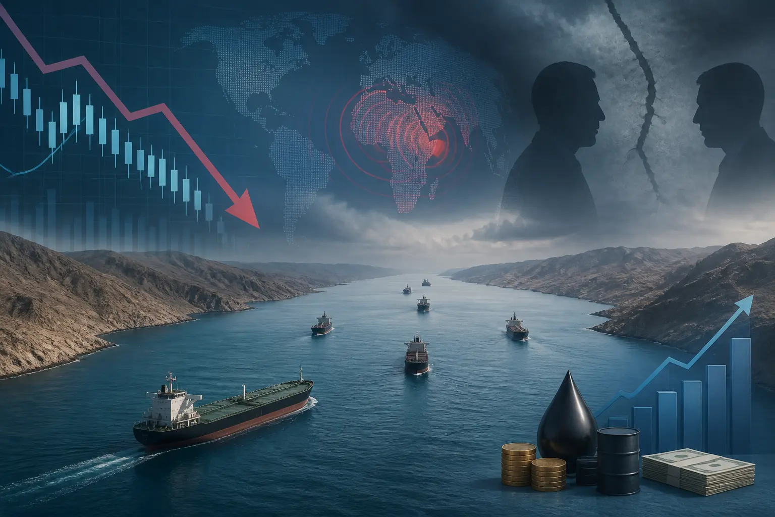 انخفاض حركة الملاحة في مضيق هرمز إلى 6 سفن مع تراجع فرص الاتفاق بين واشنطن وطهران