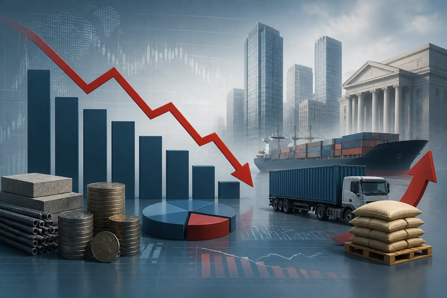تراجع أرباح محطة البناء 42.8% بالربع الثاني بسبب انخفاض المبيعات وارتفاع تكاليف الشحن