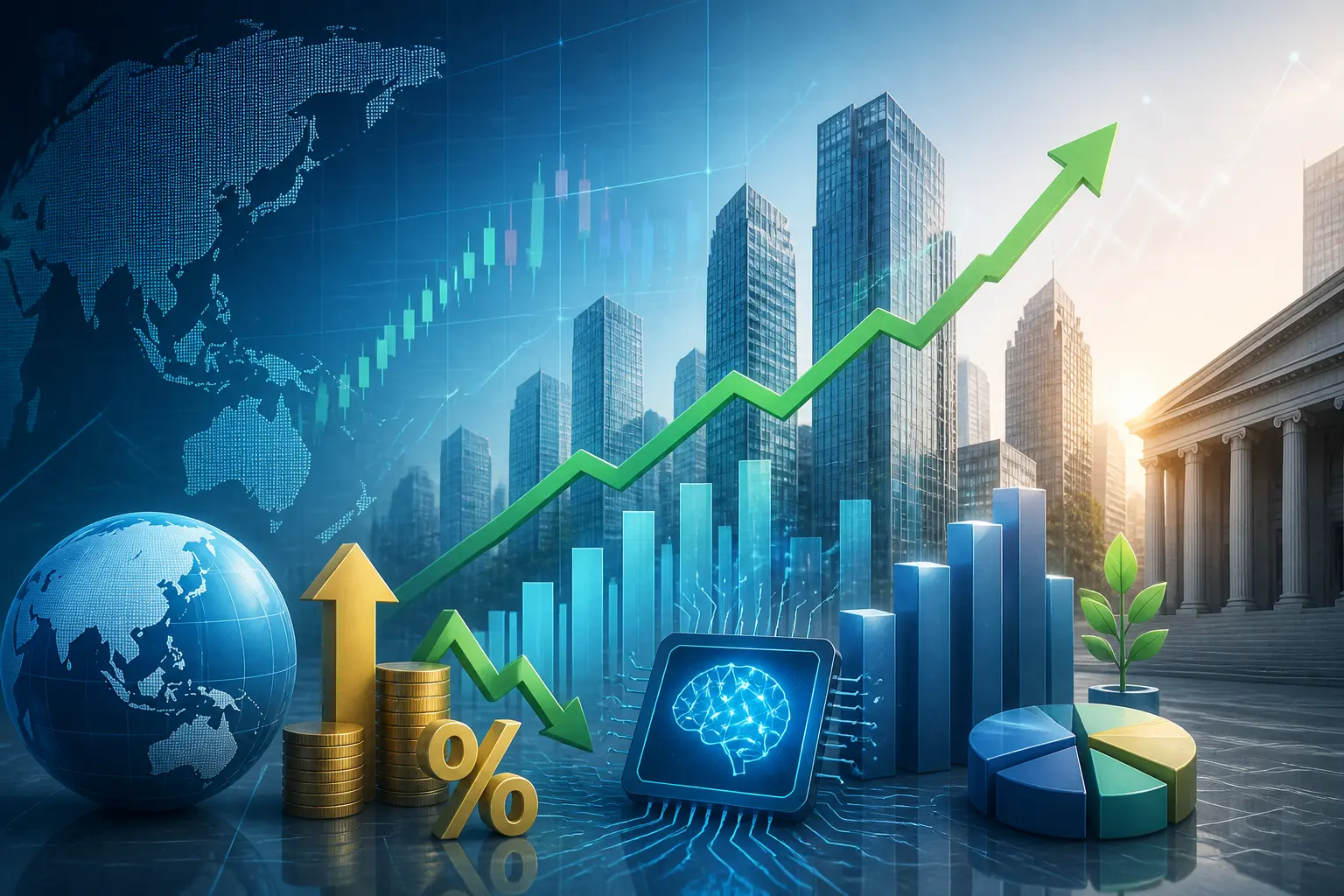 الأسهم الآسيوية ترتفع بدعم بيانات تضخم أمريكية ضعيفة وأرباح الذكاء الاصطناعي